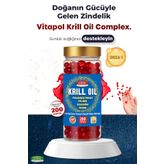 Vitapol Krill Oil Complex Astaxanthin, Choline, Omega3, Epa Dha 200 Kapsül Krill Yağı