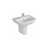 VitrA 5502L003-0001 Vitra S20 Lavabo, 55 cm