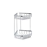 VitrA A44158 Base 300 Paslanmaz Çelik İkili Krom Süngerlik