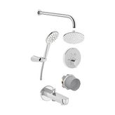 VitrA A49293 Root R Aqua Control Termostatik Ankastre Duş Seti - Krom
