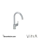Vitra Flow Round Eviye Bataryası (C-Tip) Krom A43407
