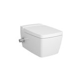 VitrA Metropole 7672B003-7212 Rim-Ex Termostatik Ara Musluklu 56 cm Beyaz Asma Klozet