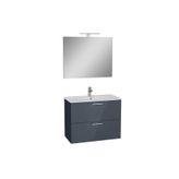 VitrA Mia 80 cm Antrasit Çekmeceli Banyo Dolabı Seti