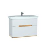 VitrA Sento 100 cm Mat Beyaz Banyo Dolabı