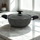 Vivaldi Granit Basık Tencere 28 Cm