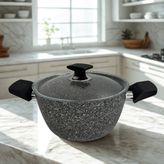 Vivaldi Granit Derin Tencere 22 cm - Gri