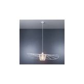 Vivense Ayşin Şapka Endüstriyel Avize, Beyaz, Çap 80 cm