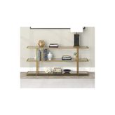 Vivense Betty Dresuar, Gold, Metal, 160 cm