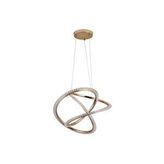 Vivense Buğu Led Avize, Gold, 50 Cm Altın