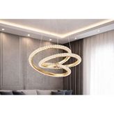 Vivense Didar Led Avize, Gold, 50 Cm Altın