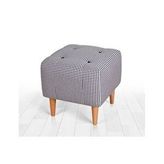 Vivense Dotted Puf, Siyah Çok Renkli