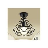 Vivense Elmas Avize 30 Cm Siyah