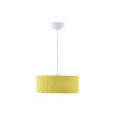 Vivense Evlight Hasir İpli Silindir Bohem Avize, Sari Sarı