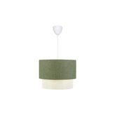Vivense Evlight Pasta Sarkıt Avize Yeşil - 30 cm x 30 cm x 55 cm
