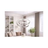 Vivense Lina LED Avize, Krom, 30 cm