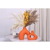 Vivense Modern Vazo Set, Turuncu