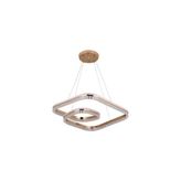 Vivense Nefes LED Avize, Gold, 50 cm