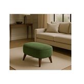 Vivense Oval Puf, Yeşil Yeşil