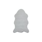 Vivense Puffy Kürk Hali, Gri, 80x100