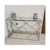 Vivense Renna Paslanmaz Metal Dresuar - 120 cm x 40 cm x 80 cm - Gri