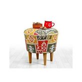 Vivense Rug Puf, Beyaz