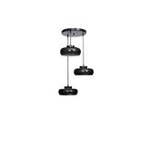 Vivense Smith Üçlü Tepsili Siyah Sarkit Siyah