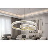 Vivense Tomris Led Avize, Gold, 50 Cm Altın