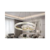 Vivense Tomris LED Avize, Gold, 50 cm