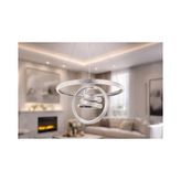 Vivense Town LED Avize, Krom, 50 cm