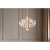 Vivense Yel 4 Led Avize, Gold Altın
