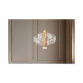 Vivense Yel 4 LED Avize, Gold