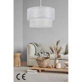 Vivido Home Pasta Sarkıt Avize Dantelli Beyaz