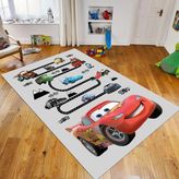 Viyana Home Dijital Baskılı Kaymaz Taban Yıkanabilir Çocuk Odası Oyun Halısı, V-Çocuk-03-Gri, - 80 x 300 cm