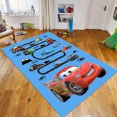 Viyana Home Dijital Baskılı Kaymaz Taban Yıkanabilir Çocuk Odası Oyun Halısı, V-Çocuk-03-Mavi, - 120 x 250 cm