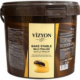 Vizyon Bake Stable Sütlü Pralin 10 Kg
