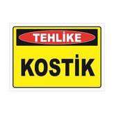 Vizyon Trafik Kostik Levhası - Sticker - 50 x 70 cm