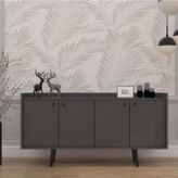 Vm Vertex Mobilya Mia Konsol 150 Cm Antrasit