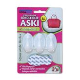 Vodaseal İz Bırakmaz 3'lü Beyaz Askı