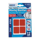 Vodaseal Şeffaf Ebatlı Montaj Bandı