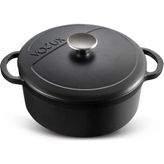 Voeux Kitchenware Elegance Siyah 28 cm Derin Döküm Tencere