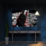 Vogloo Death Note Yazılı Kanvas Tablo