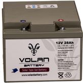 Volan Battery 12 Volt 28 Ah (Amper) Jel Akü