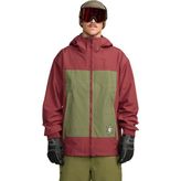Volcom Arthur 3l Btr Erkek Snowboard Mont - Bordo
