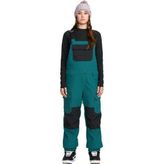 Volcom Creston 3D At Kadın Snowboard Pantolon - Yeşil