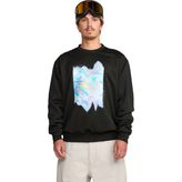Volcom Hydro C Blk Erkek Snowboard Sweatshirt - 000-Siyah