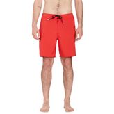 Volcom Kırmızı Erkek Kısa Şort Mayo A0812122_Volcom Lido Solid Mod 18 R