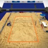 Voleybol Saha Seridi 8*16Mt Turuncu