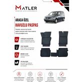 Volkswagen Caddy 2007 Model 4d Ekstra Havuzlu Paspas - Siyah