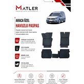 Volkswagen Caddy 2017 Model 4d Ekstra Havuzlu Paspas - Siyah