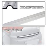 Volkswagen Caddy Krom Bagaj Alt Çıta 2003-2010 Çelik Şerit